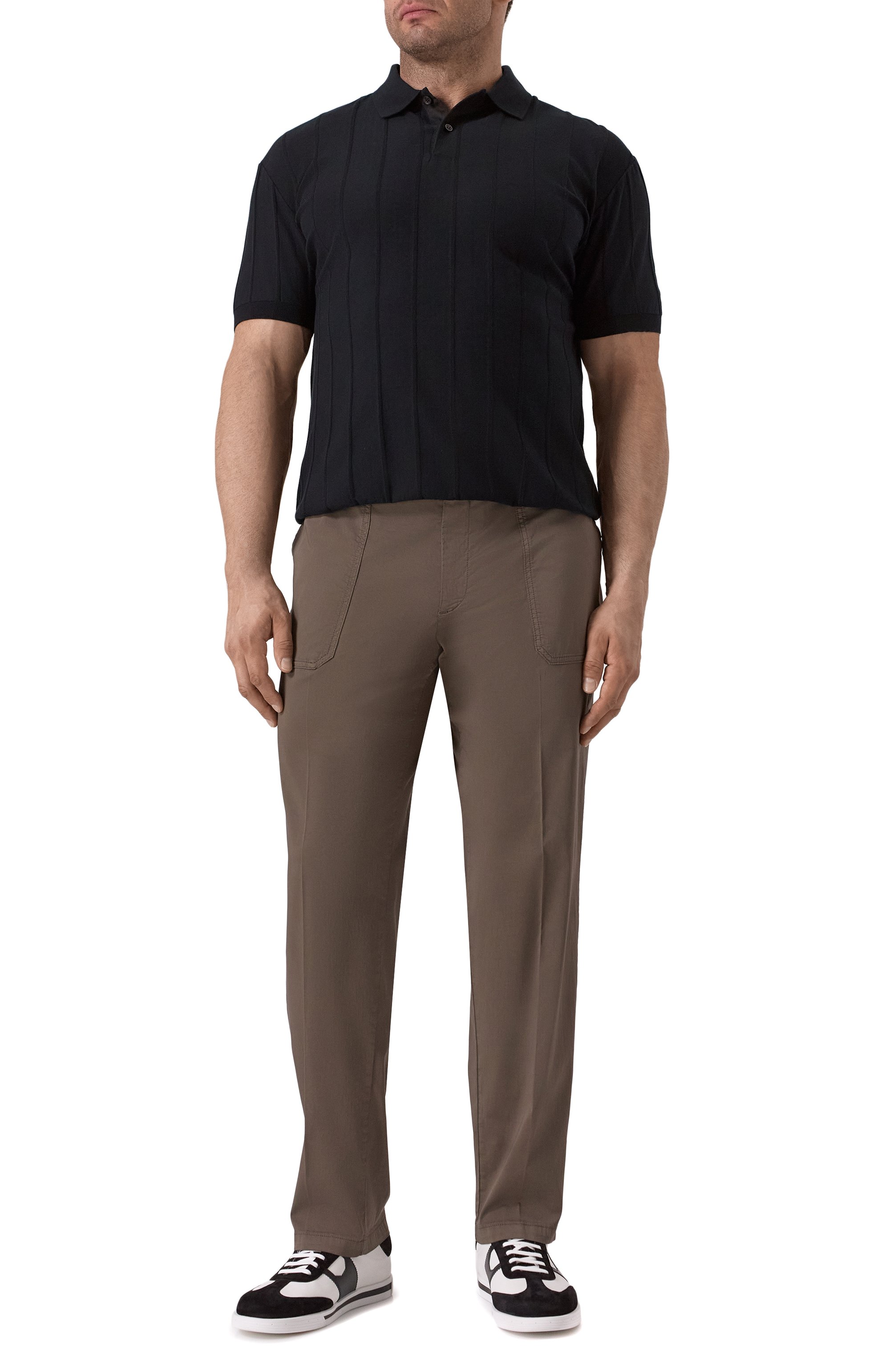 Хлопковое поло PAUL&SHARK, арт. 25411605, фото 2