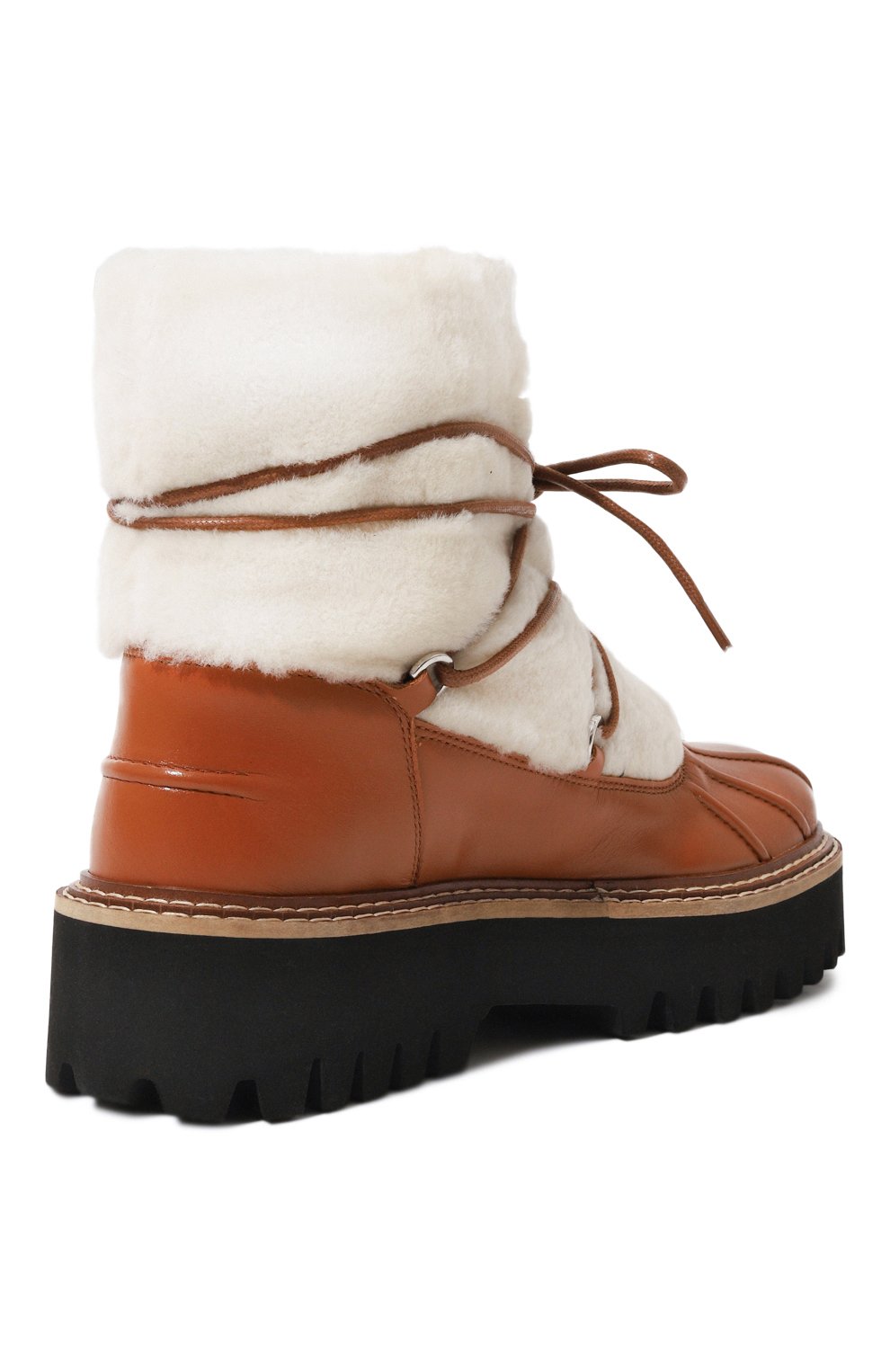 Комбинированные полусапоги YVES SALOMON, арт. 25WAC600XXMECI, фото 5