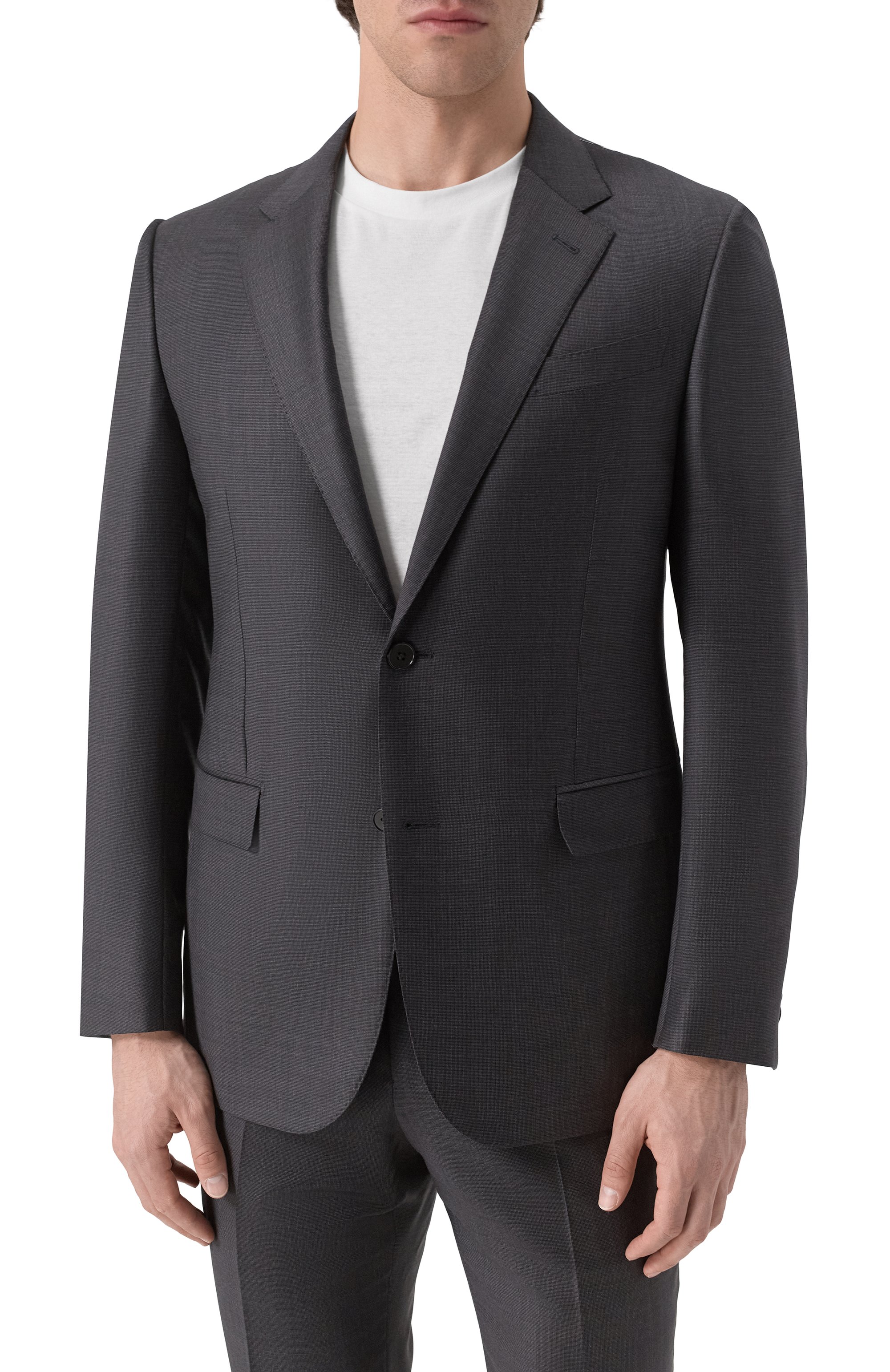 Шерстяной костюм ZEGNA, арт. 221225/C22622, фото 4