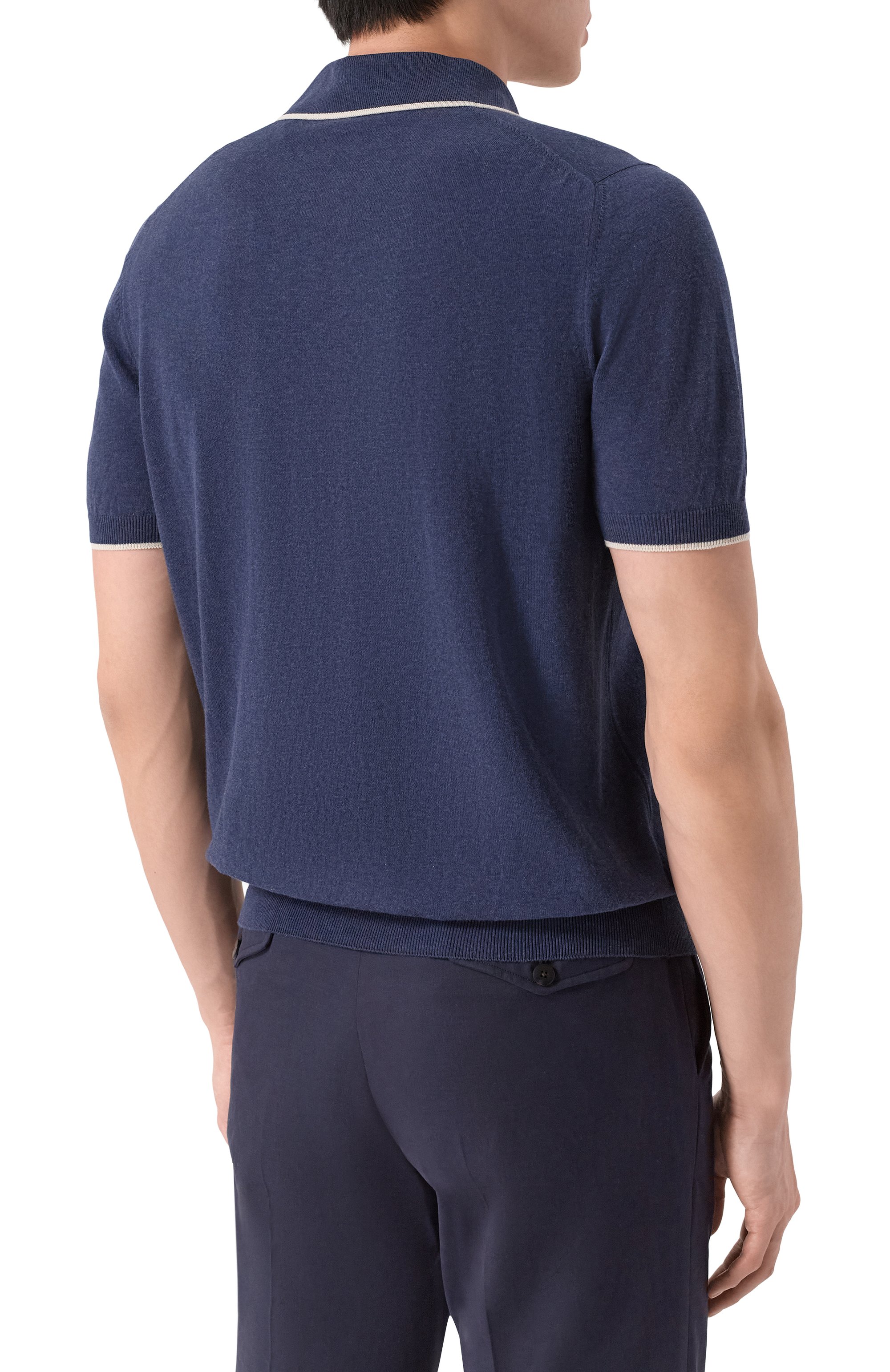 Хлопковое поло GRAN SASSO, арт. 57175/20613, фото 4