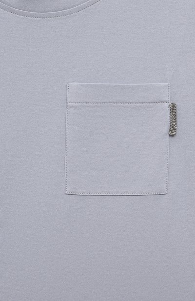 Хлопковая футболка BRUNELLO CUCINELLI, арт. B0A45T047B, фото 3