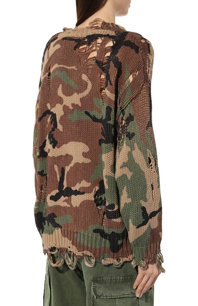 Хлопковый пуловер R13, арт. R13WY089-Y072B, фото 4