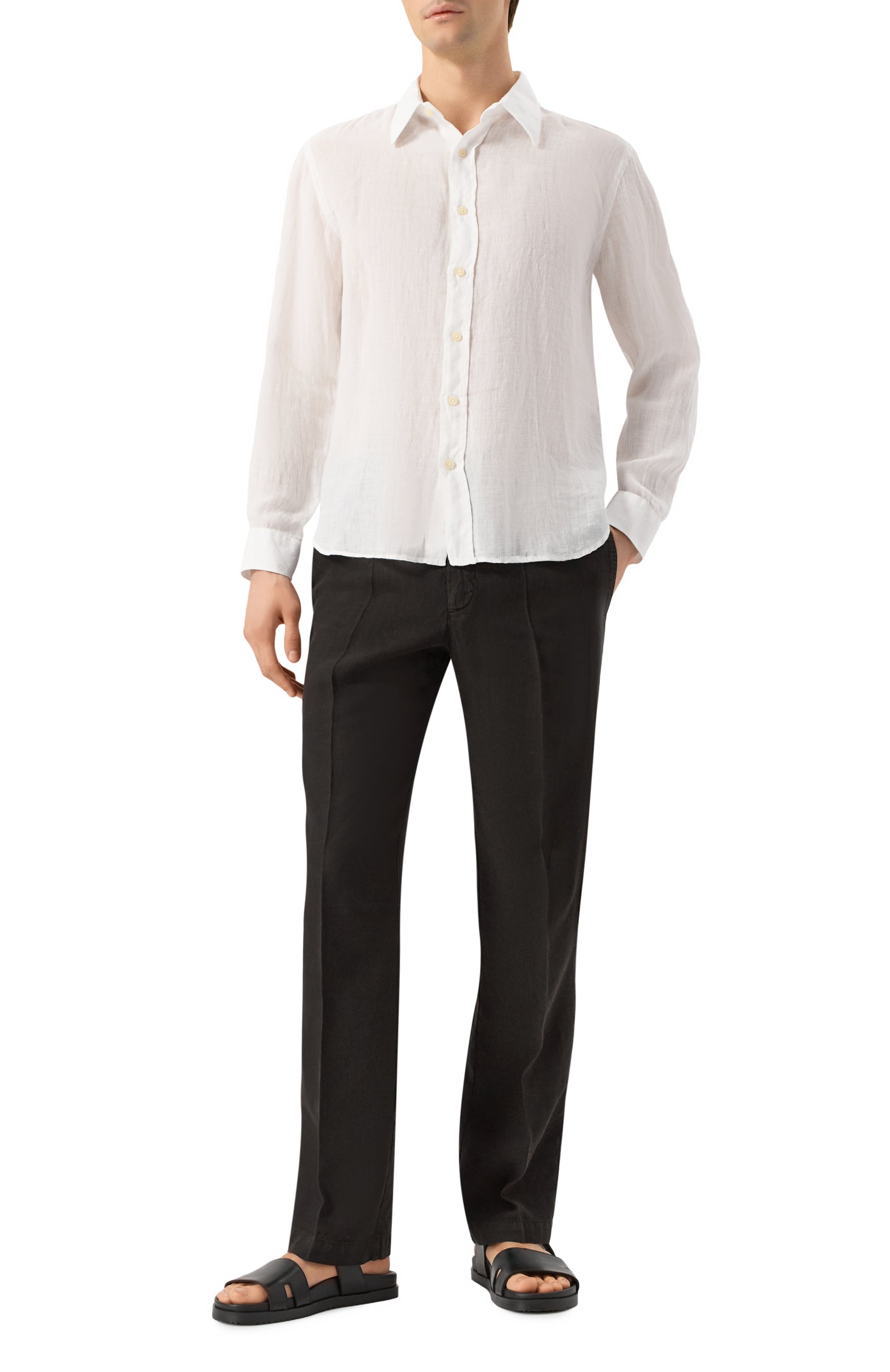 Льняная рубашка 120% LINO, арт. 32ALIM19RS/0115/000, фото 2