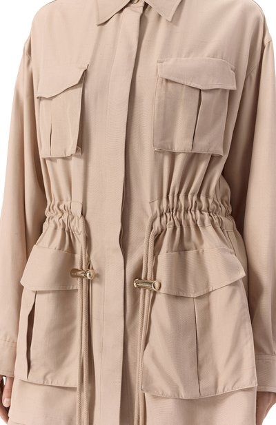 Шелковая рубашка ELIE SAAB, арт. SH112NS25/SI001, фото 5