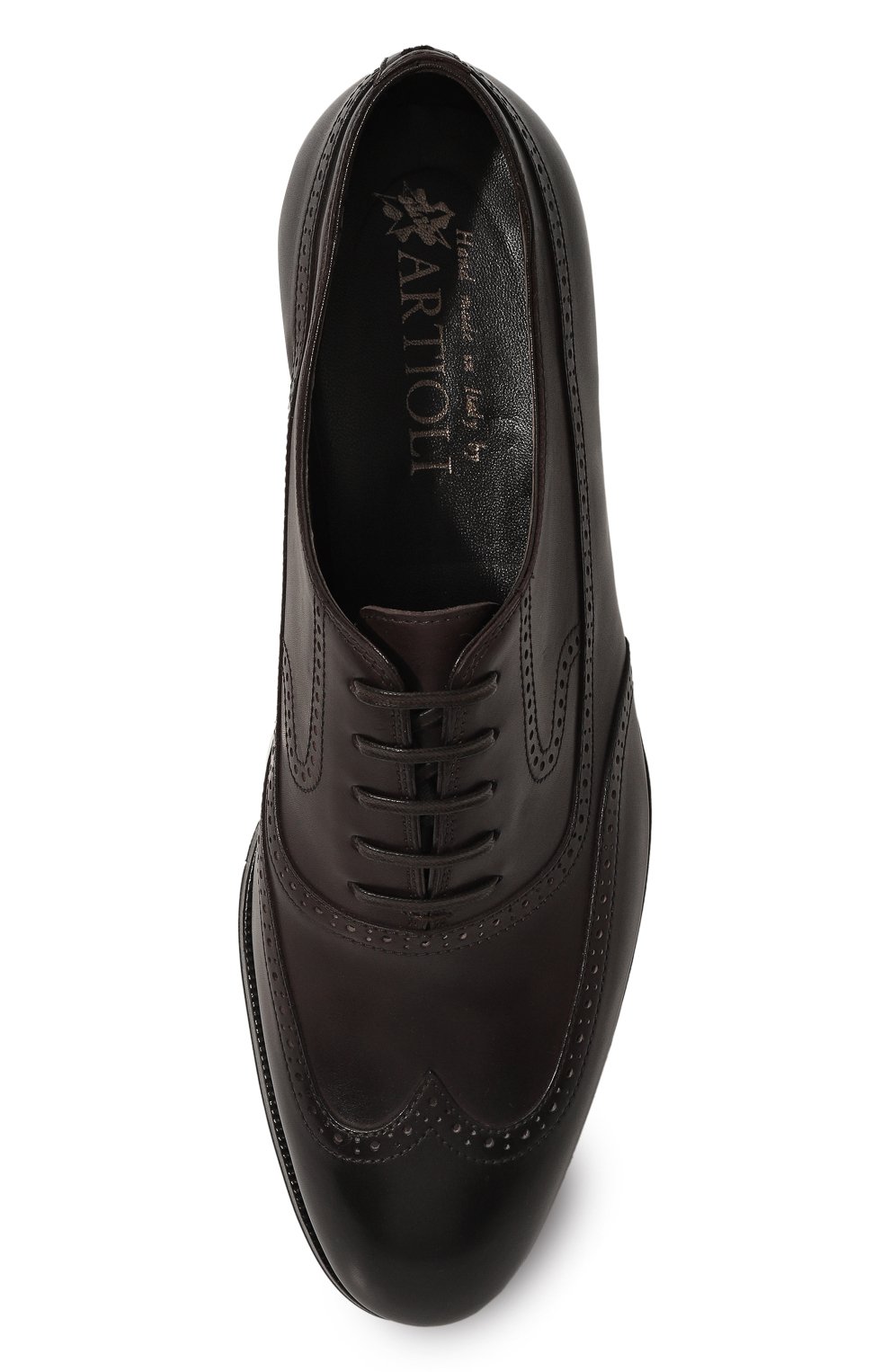 Кожаные оксфорды ARTIOLI, арт. 0G6S511/VT, фото 6