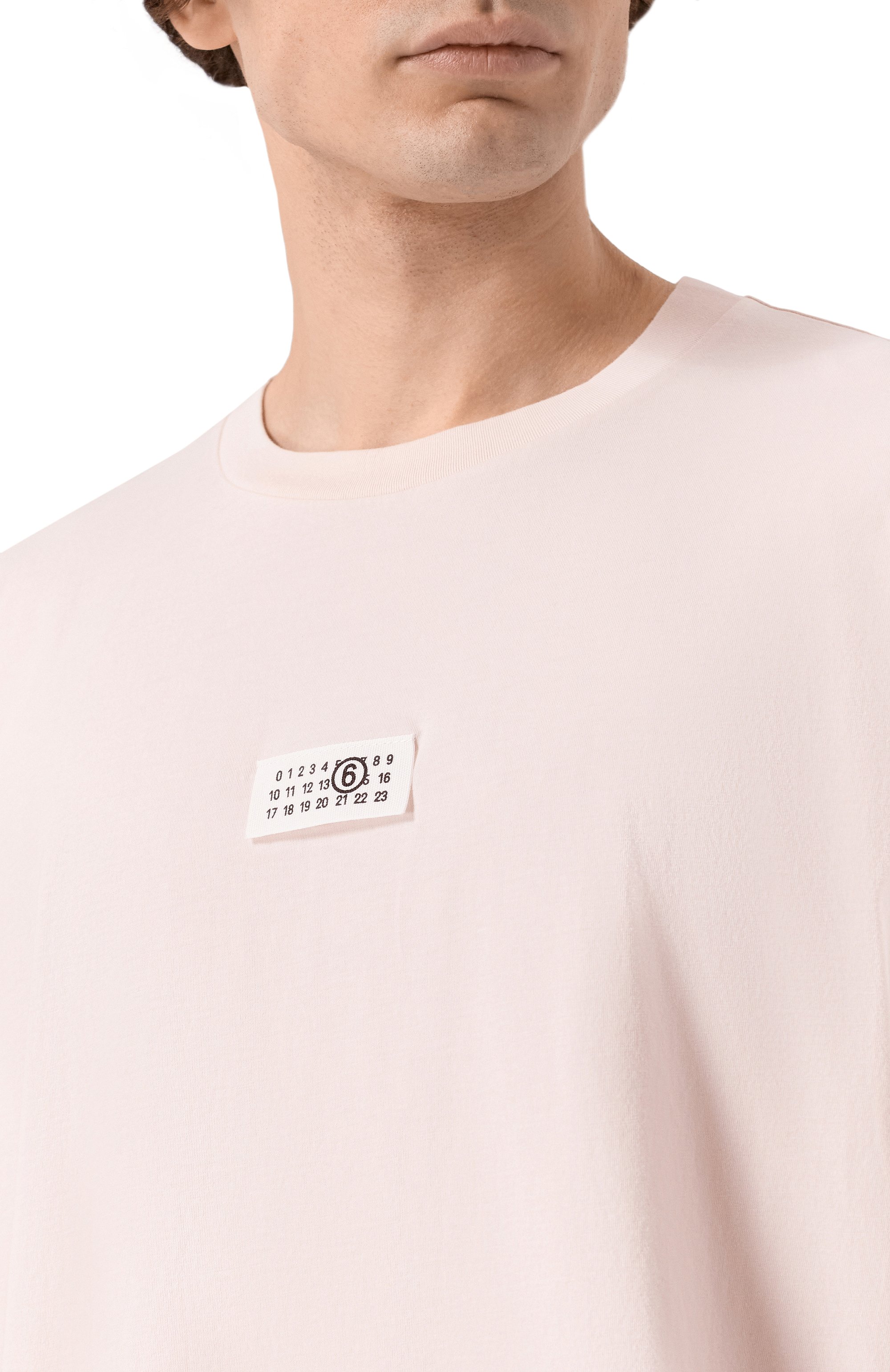 Хлопковая футболка MM6, арт. SH0GC0071/M20170_001, фото 6