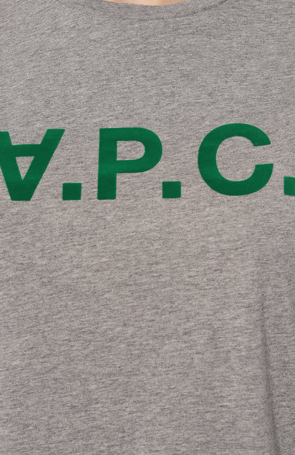 Хлопковая футболка A.P.C., арт. C0FDWF26325PLB, фото 5