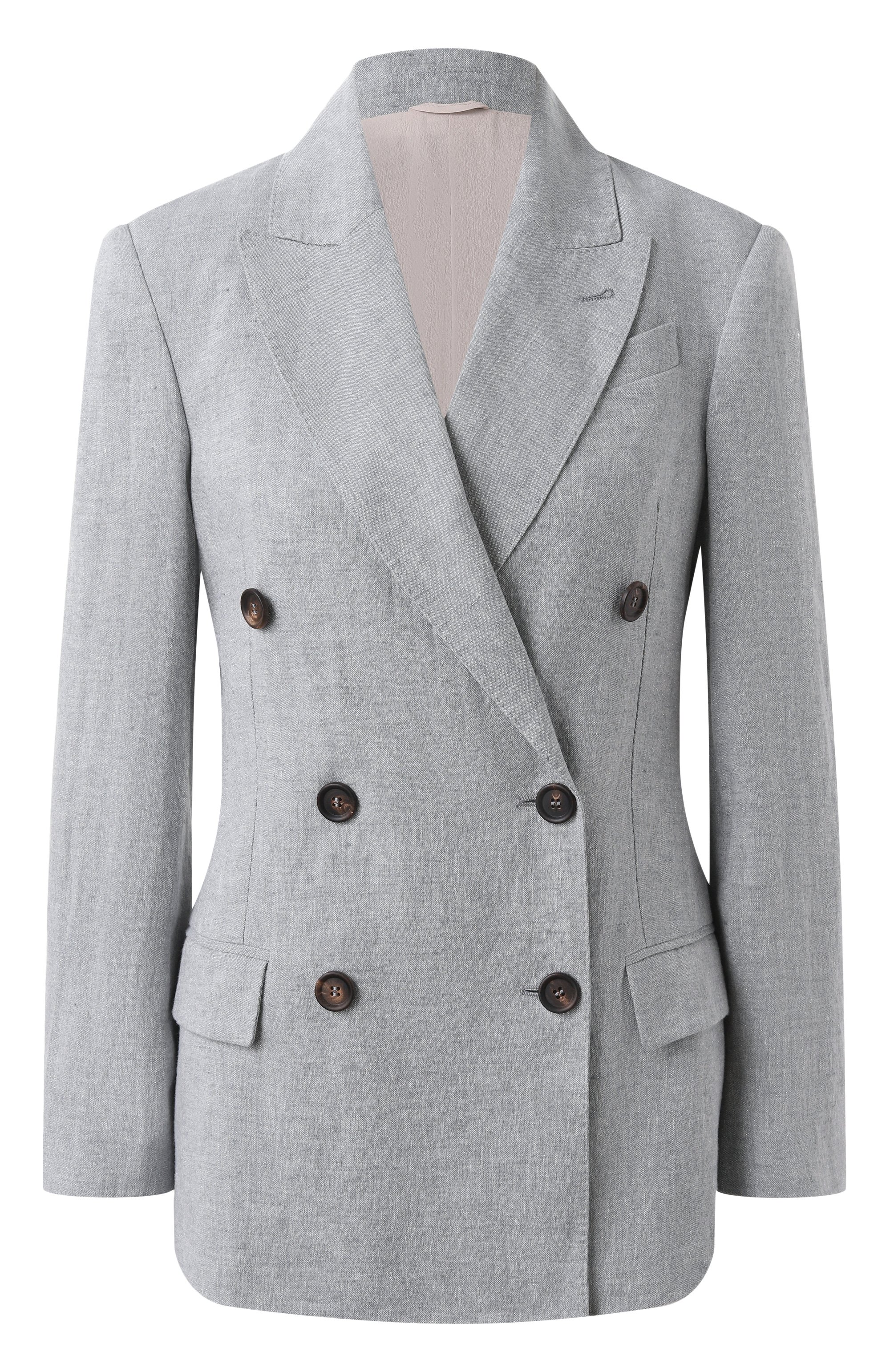 Льняной жакет BRUNELLO CUCINELLI, арт. MH5477039, фото 1