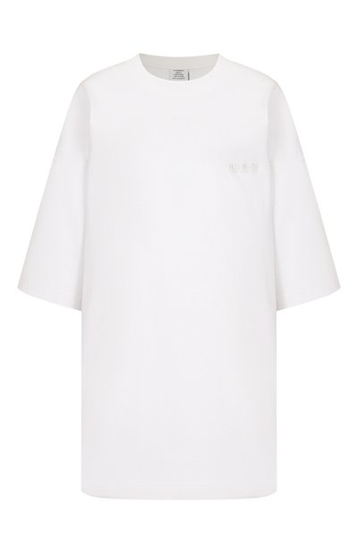 Женская хлопковая футболка VETEMENTS, арт. UA65TR100W