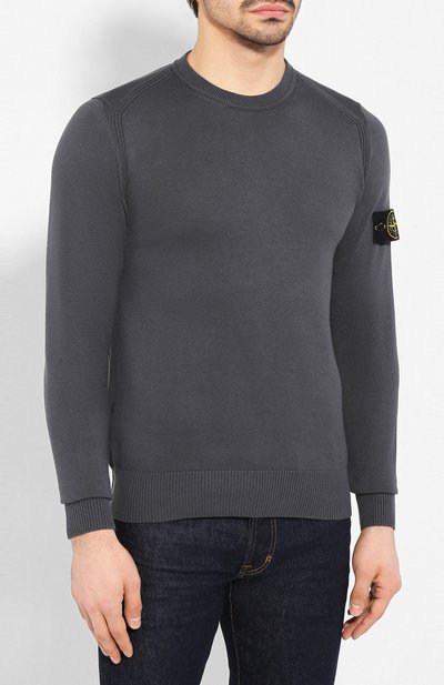 Хлопковый джемпер STONE ISLAND, арт. 7215510B2, фото 3