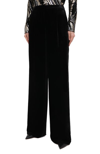 Бархатные брюки ZUHAIR MURAD, арт. TRP20340/VESB003, фото 3