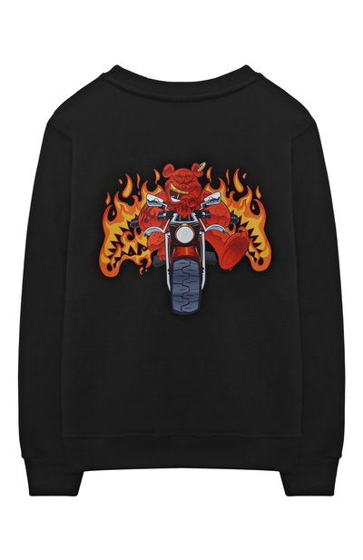 Хлопковый свитшот SPRAYGROUND, арт. SPY927BLK, фото 2