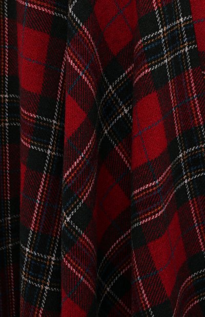 Шерстяная юбка REDVALENTINO красного цвета по цене 46950 руб., арт. WR3RAG39/5Y8, фото 5 Шерстяная юбка REDVALENTINO, арт. WR3RAG39/5Y8, фото 5