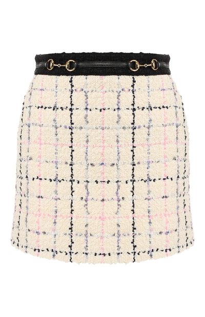 Женская хлопковая юбка GUCCI, арт. 550746/Z8AAU