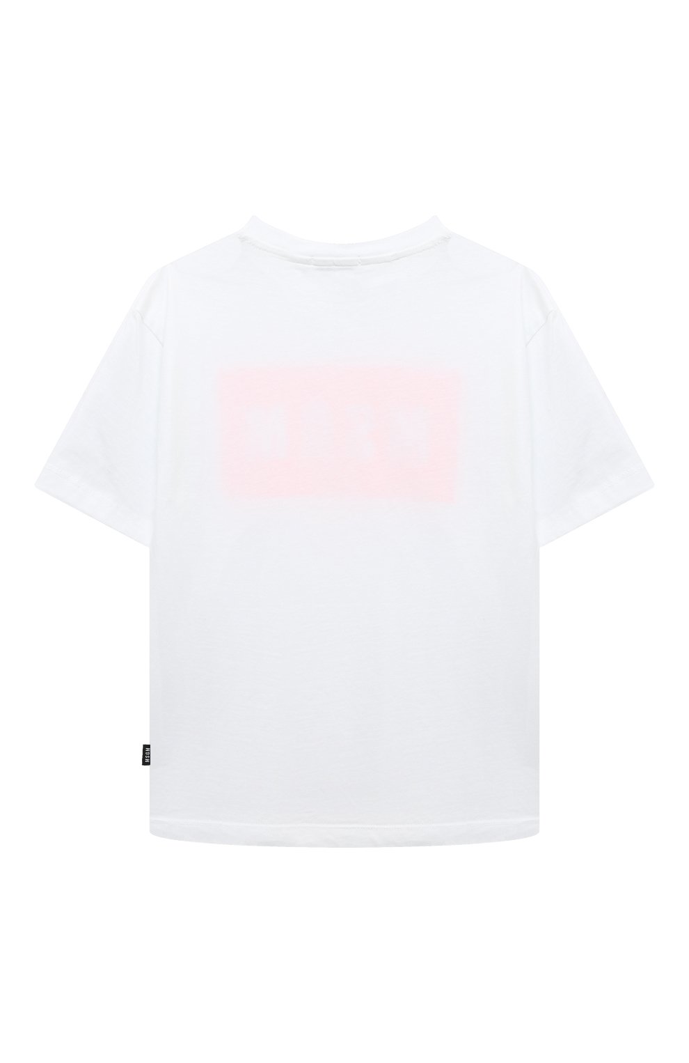 Хлопковая футболка MSGM KIDS, арт. MS029316, фото 2