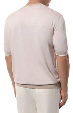 Джемпер из хлопка и шелка ZILLI, арт. MBZ-RN030-TW0T1/MC01/62-64, фото 4