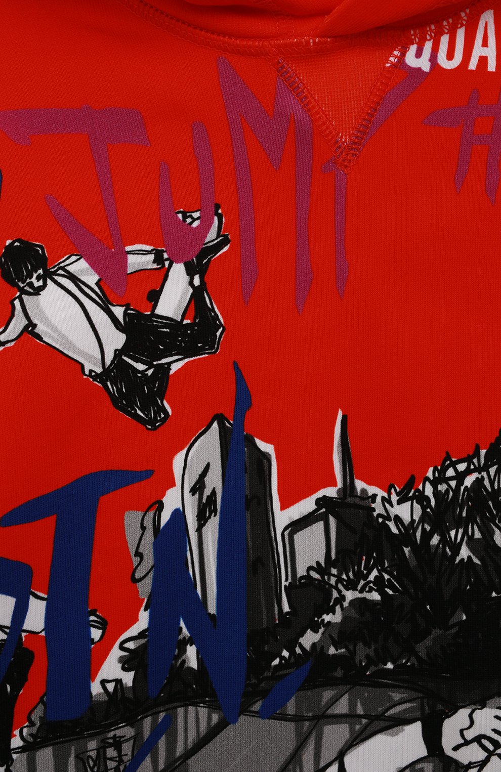 Хлопковое худи DSQUARED2, арт. DQ1134-D009B, фото 3