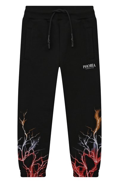Хлопковые джоггеры PHOBIA ARCHIVE, арт. PHK00118REDGR0R, фото 1