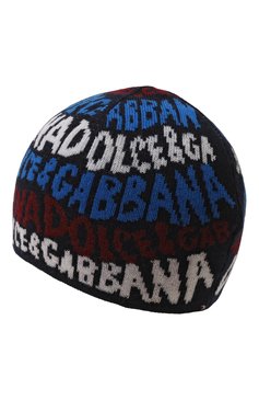 Детского шерстяная шапка DOLCE & GABBANA разноцветного цвета, арт. LBKH93/JCVV3 | Фото 2 (Материал: Текстиль, Шерсть; Нос: Не проставлено; Материал сплава: Проставлено)