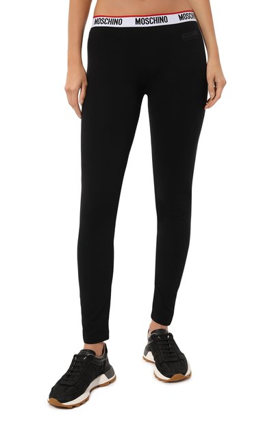 Хлопковые легинсы MOSCHINO, арт. 232V6/A6885/4410, фото 3
