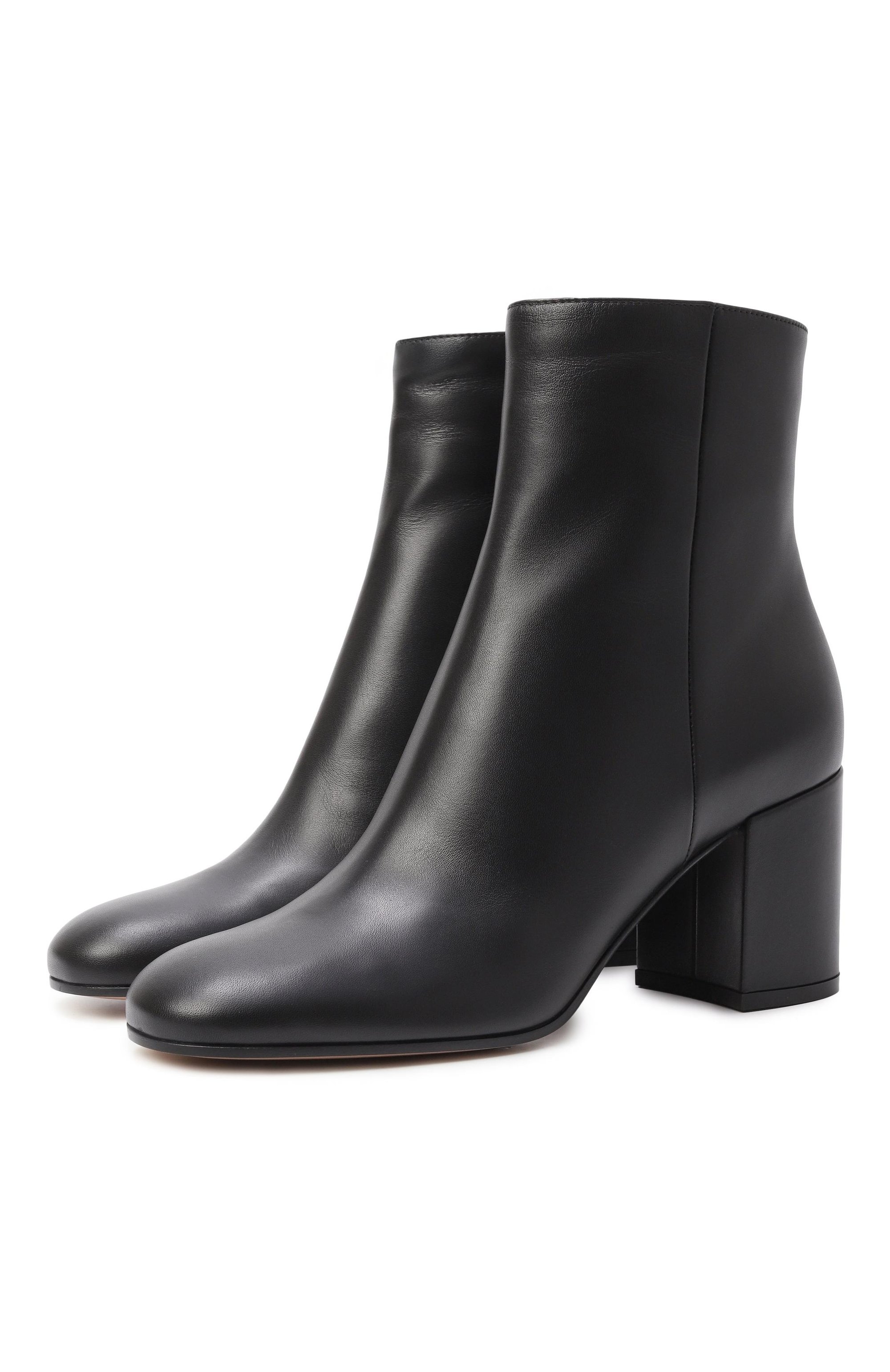 Кожаные ботильоны joelle 70 GIANVITO ROSSI, а�рт. G73065/VGI, фото 1