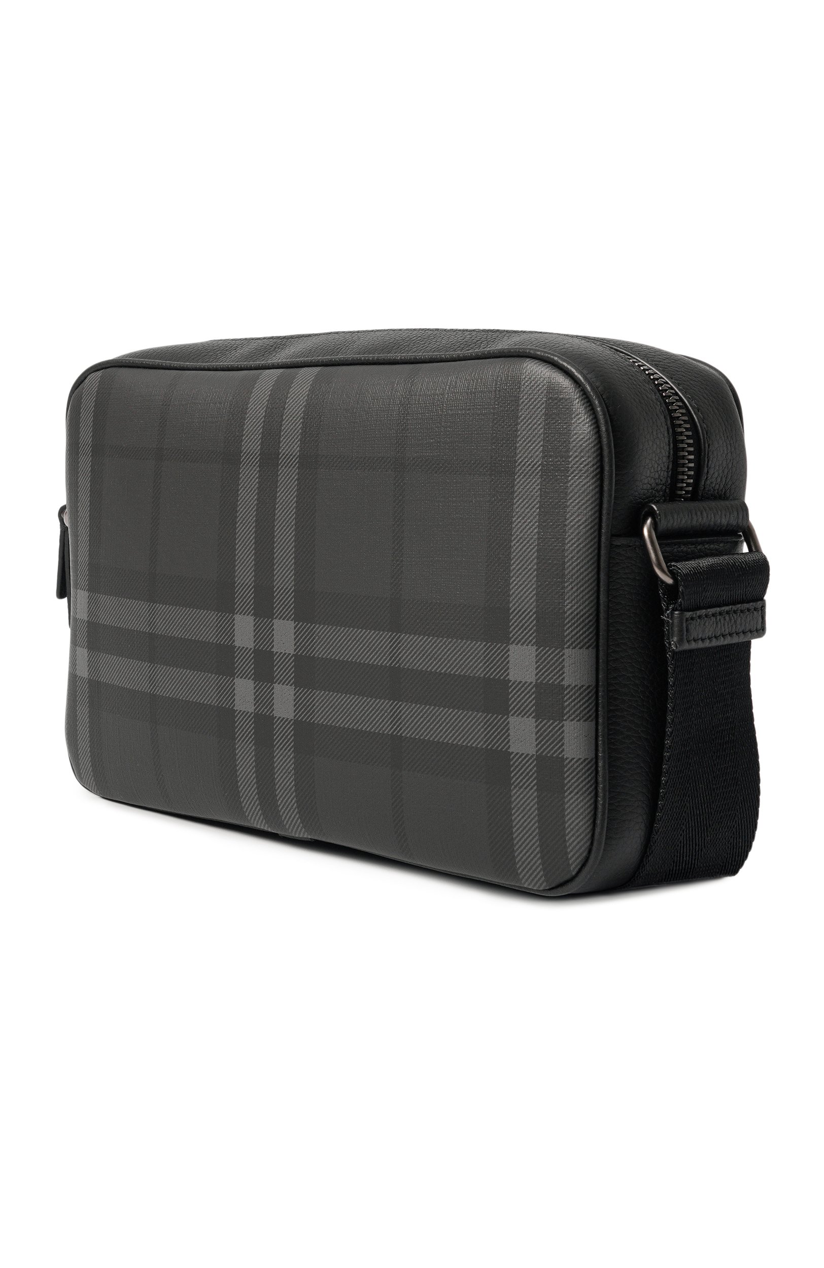 Сумка city BURBERRY темно-серого цвета по цене 135000 руб., арт. 8128042, фото 3 Сумка city BURBERRY, арт. 8128042, фото 3
