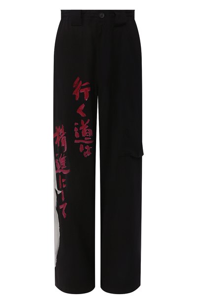 Женские брюки из вискозы YOHJI YAMAMOTO, арт. NN-P81-813