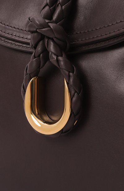 Сумка liberta small BOTTEGA VENETA темно-коричневого цвета по цене 366500 руб., арт. 806030 V4SJ1, фото 3 Сумка liberta small BOTTEGA VENETA, арт. 806030 V4SJ1, фото 3