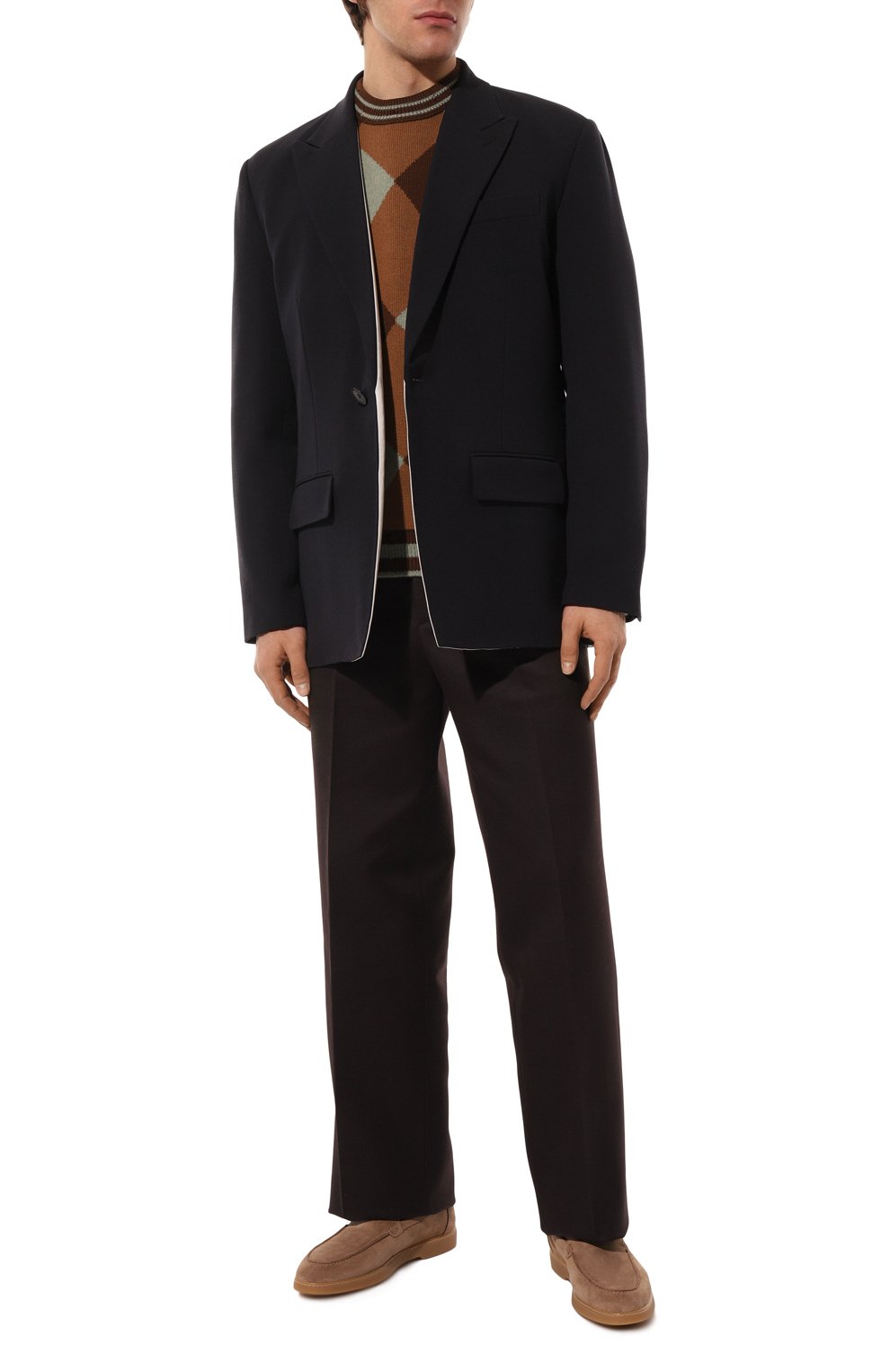 Замшевые пенни-лоферы DOUCAL'S, арт. DU2974EDWIUY106D, фото 2