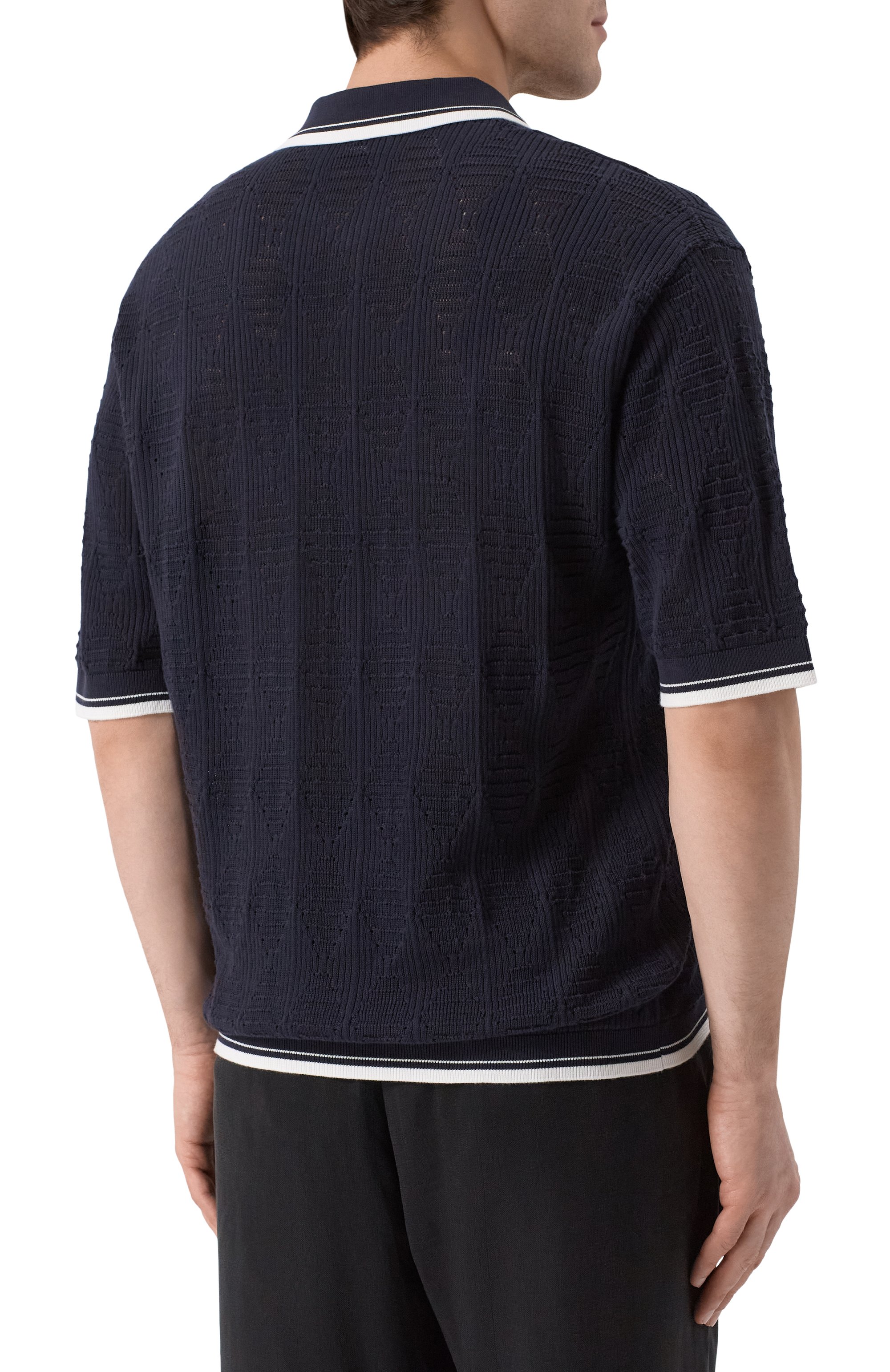 Хлопковое поло LANEUS, арт. S6LAMAKP009, фото 4