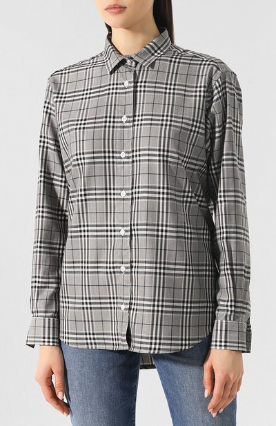 Рубашка в клетку TOTEME, арт. CAPRI 1902-1027, фото 3