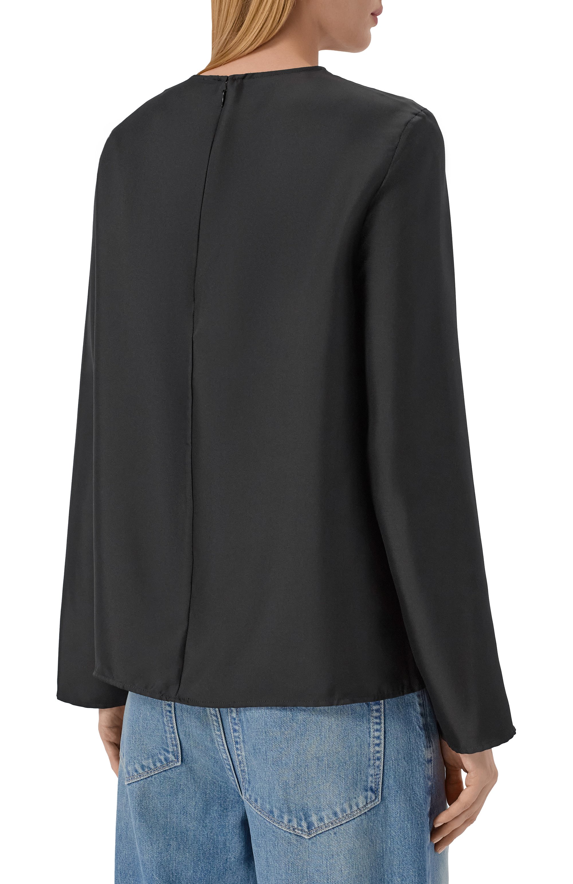 Шелковая блузка LOULOU DE SAISON, арт. AZAE, фото 4