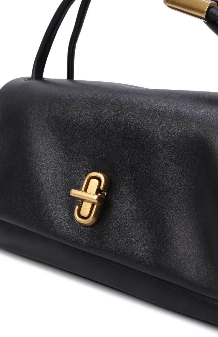 Женская сумка the dual mini MARC JACOBS (THE) черного цвета, арт. 2F4HSH010H04 | Фото 3 (Материал: Натуральная кожа; Размер: mini; Автоматизация состава: Проставлено; Автоматизация ТО: Проставлено)
