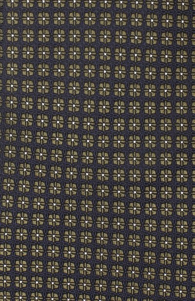 Шелковый галстук ZEGNA темно-зеленого цвета по цене 18950 руб., арт. Z6E06/1UM, фото 3 Шелковый галстук ZEGNA, арт. Z6E06/1UM, фото 3