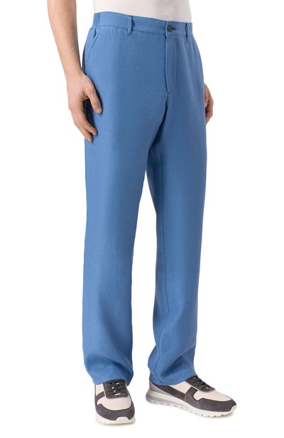 Брюки изо льна и шелка MVST, арт. M26.CSM.T405/TXAVI, фото 3