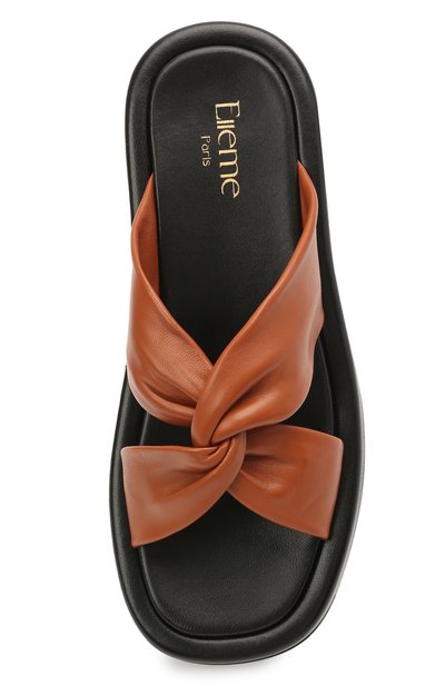 Кожаные шлепанцы tresse ELLEME, арт. TRESSE PLATF0RM/LEATHER, фото 5