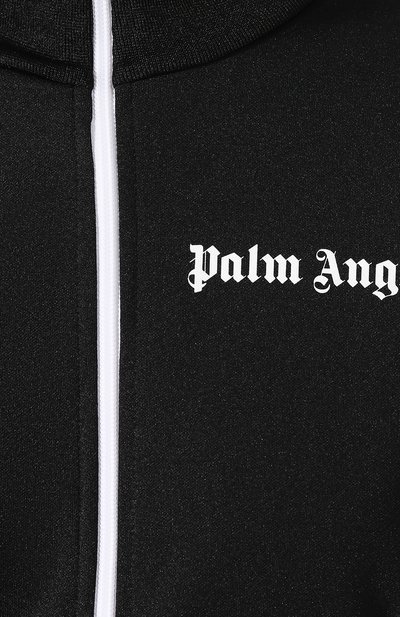 Кардиган с логотипом бренда PALM ANGELS черно-белого цвета по цене 43900 руб., арт. PMBD001S193840011001, фото 5 Кардиган с логотипом бренда PALM ANGELS, арт. PMBD001S193840011001, фото 5