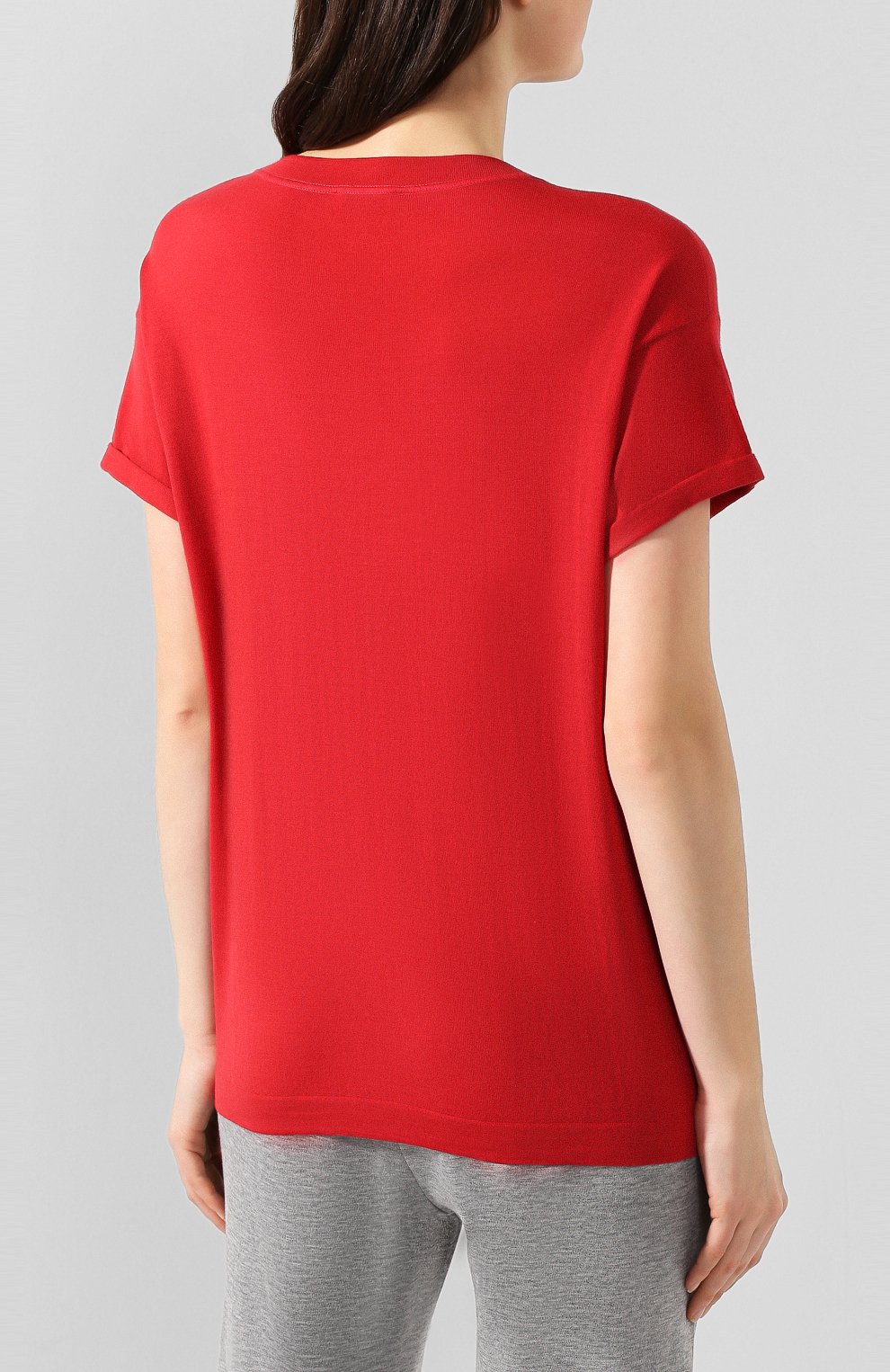 Топ из смеси шерсти и кашемира BRUNELLO CUCINELLI, арт. M14814520, фото 4