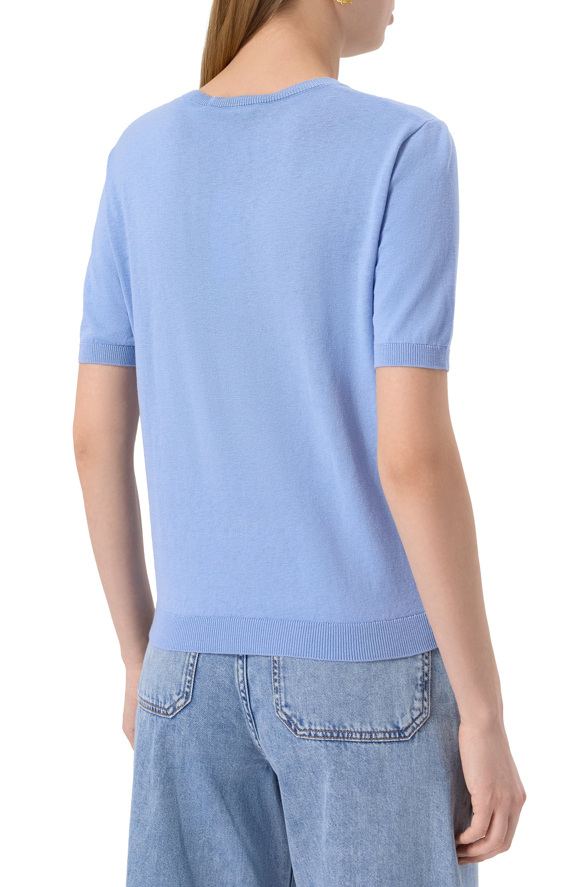 Пуловер из шелка и хлопка WEEKEND MAX MARA, арт. ZIBETT0, фото 4