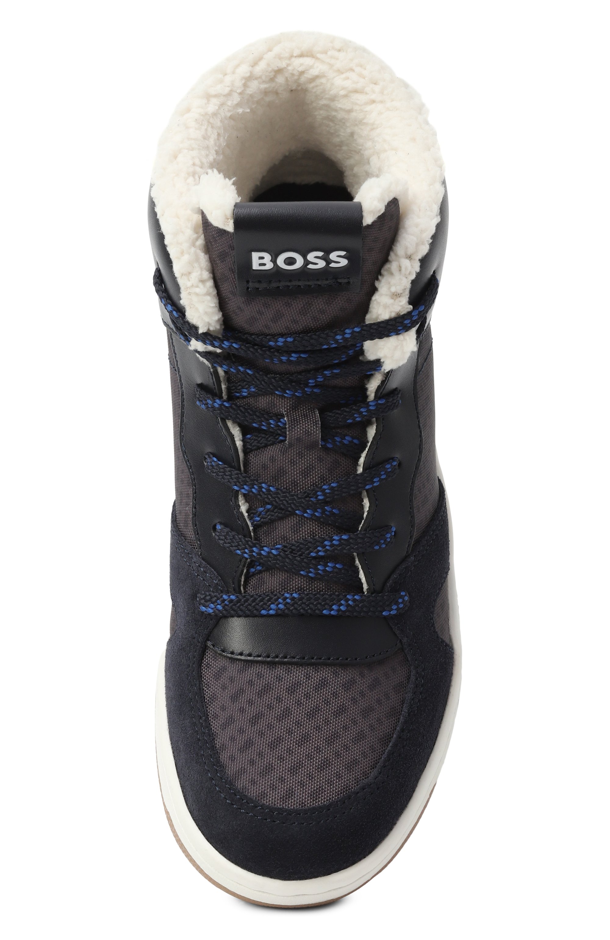 Комбинированные кеды BOSS, арт. J51311/36-41, фото 4