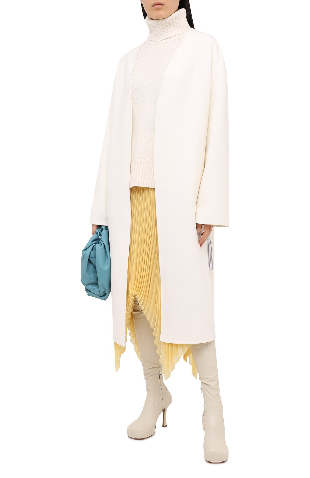 Пальто из шерсти и кашемира MANZONI24, арт. 20M742-DB3L8/38-46, фото 2