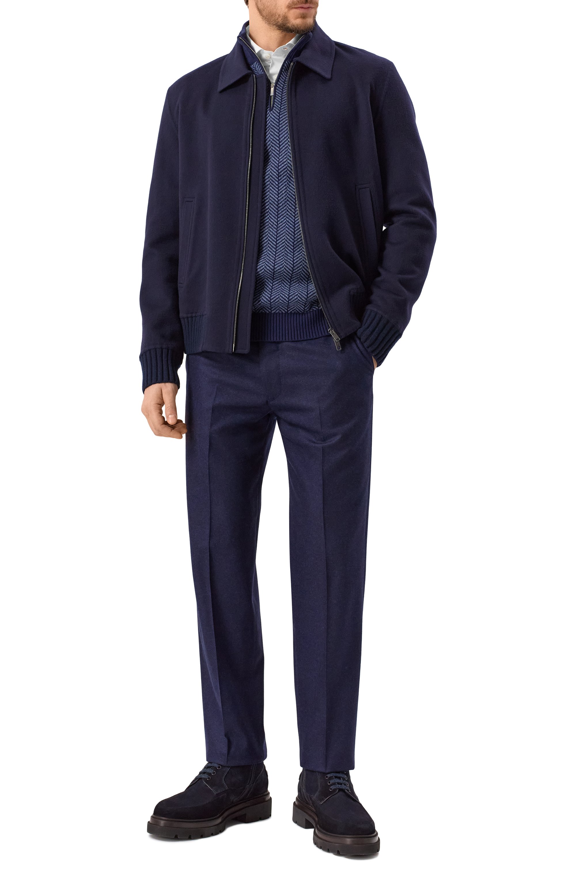 Шерстяной бомбер MVST, арт. TXECK-ES4255-3/LC1618, фото 2