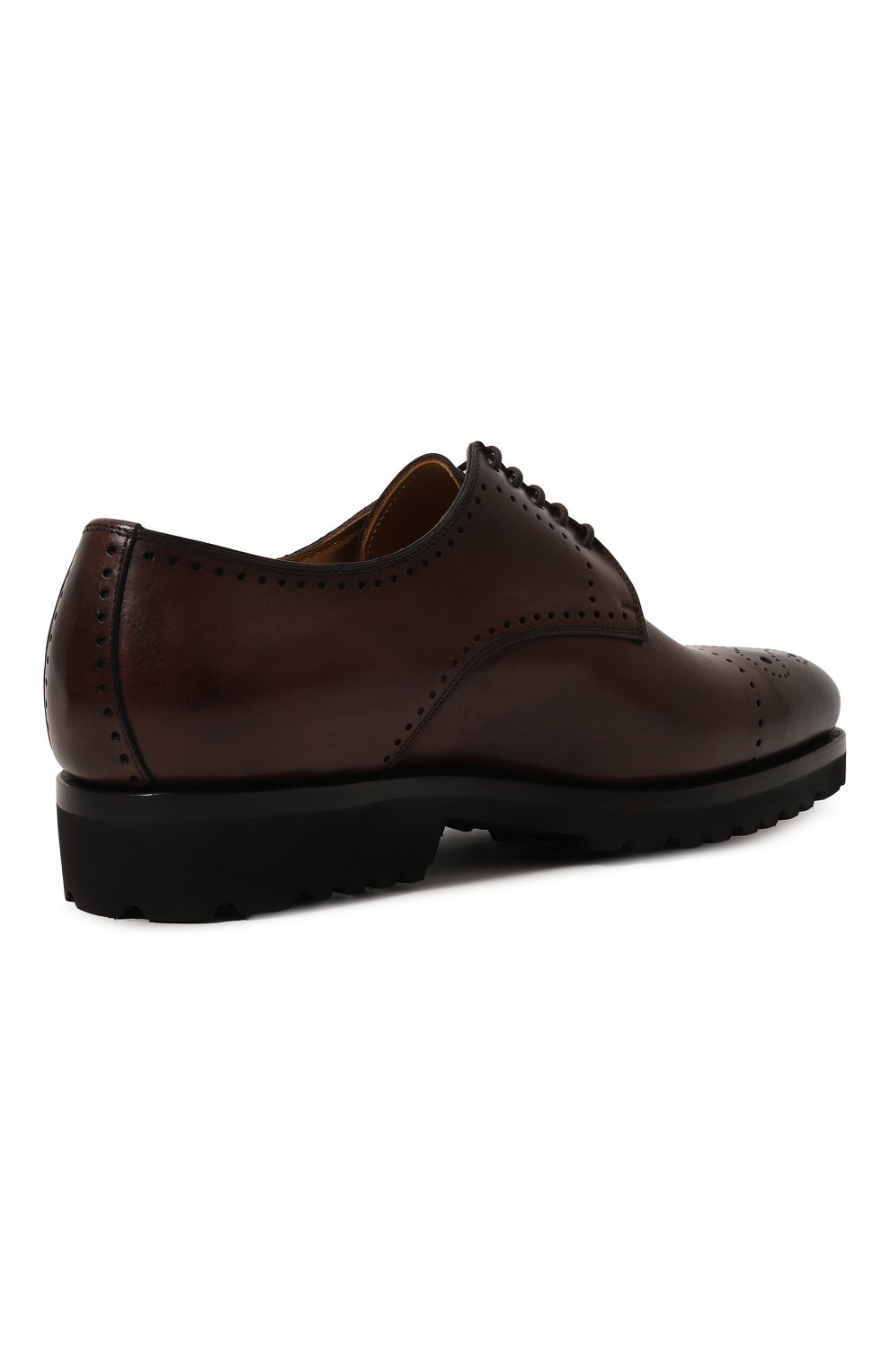 Кожаные дерби KITON, арт. USSA092N0010004, фото 5