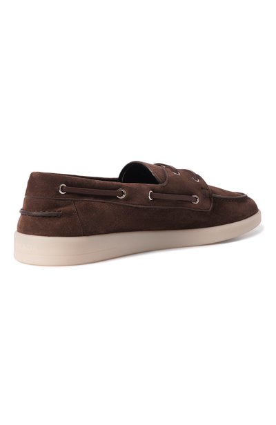 Замшевые топсайдеры PRADA, арт. 2EG503F/G001103, фото 4