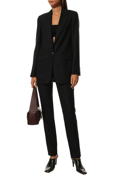 Шерстяной жакет DRIES VAN NOTEN темно-синего цвета по цене 114000 руб., арт. 211-10416-2155, фото 2 Шерстяной жакет DRIES VAN NOTEN, арт. 211-10416-2155, фото 2