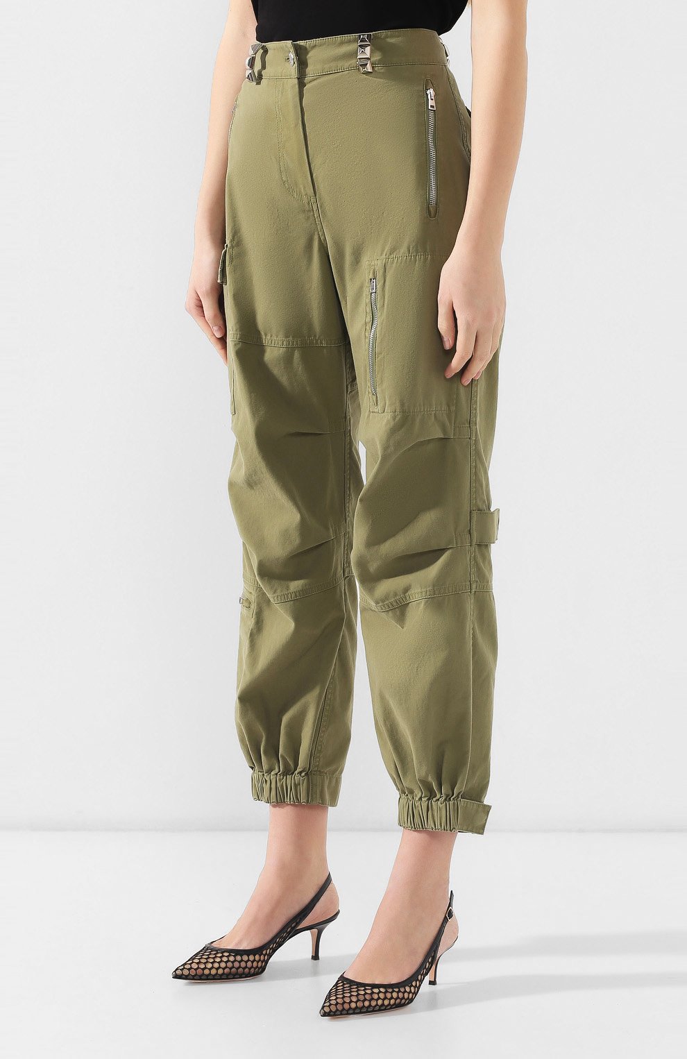 Хлопковые джоггеры ALEXANDER WANG, арт. 1W194115B8, фото 3