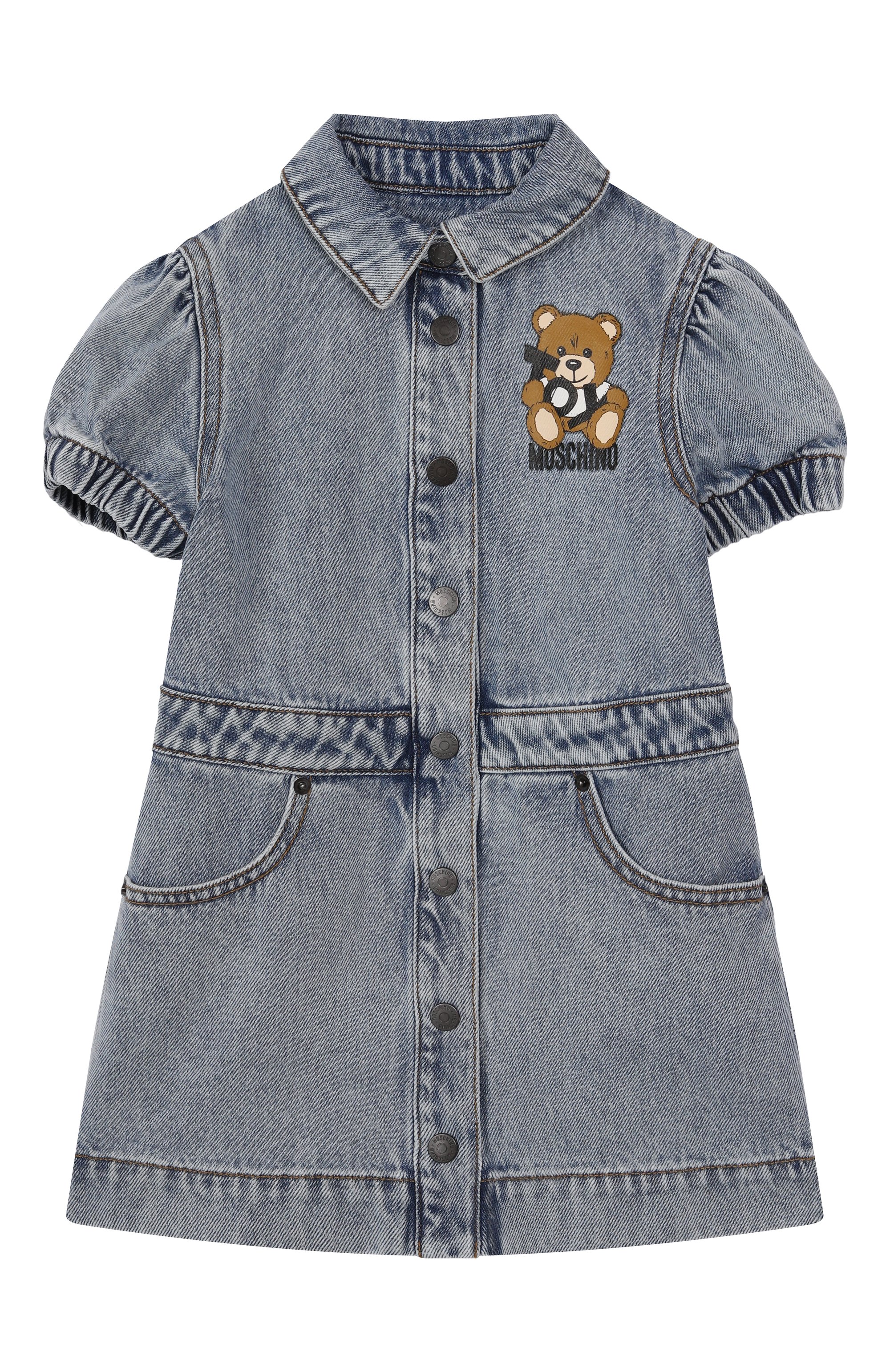 Джинсовое платье MOSCHINO, арт. HDV0FX/L0E08/4-8, фото 1