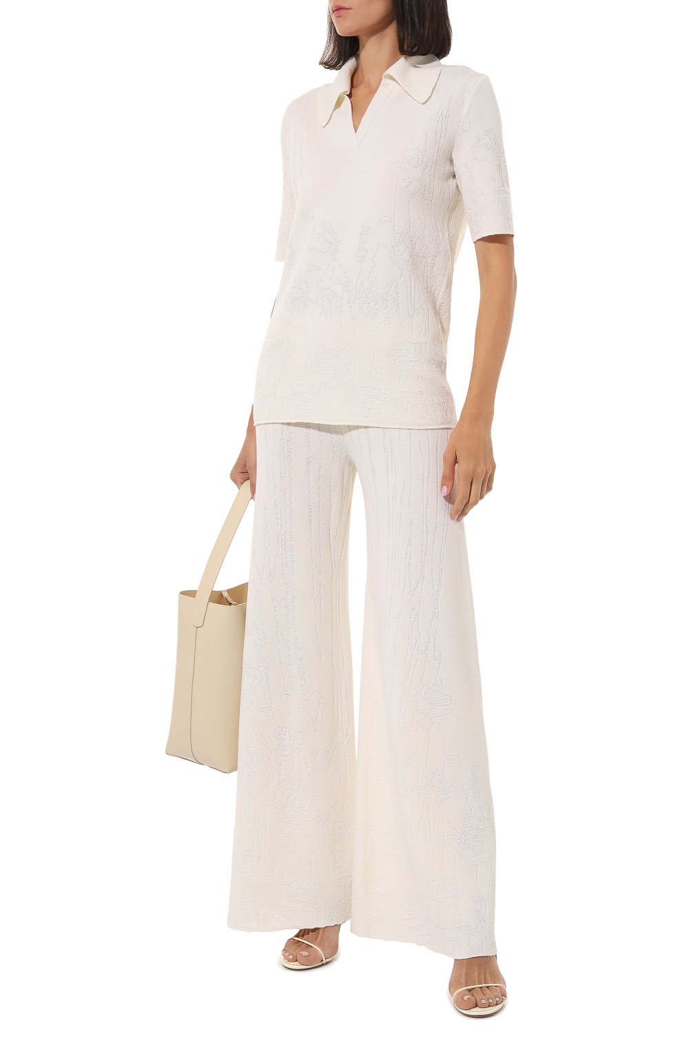 Брюки из шерсти и вискозы AND THE BRAND, арт. W24-P029L-1202-101, фото 2