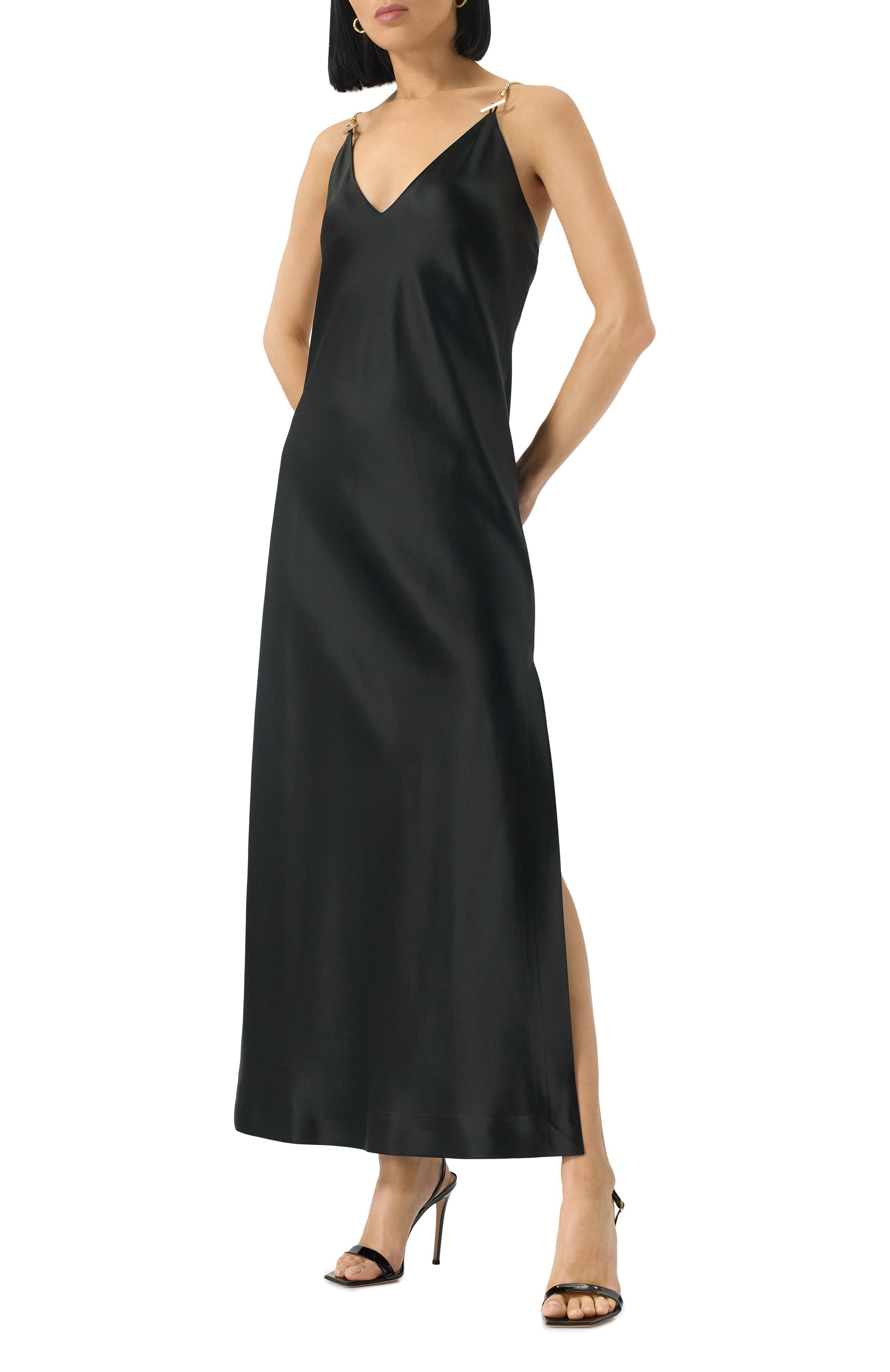 Атласное платье DANAME, арт. 625SS6603A, фото 3