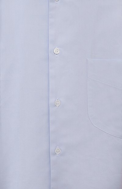 Хлопковая рубашка DAL LAGO голубого цвета по цене 12250 руб., арт. N401M/9713, фото 3 Хлопковая рубашка DAL LAGO, арт. N401M/9713, фото 3